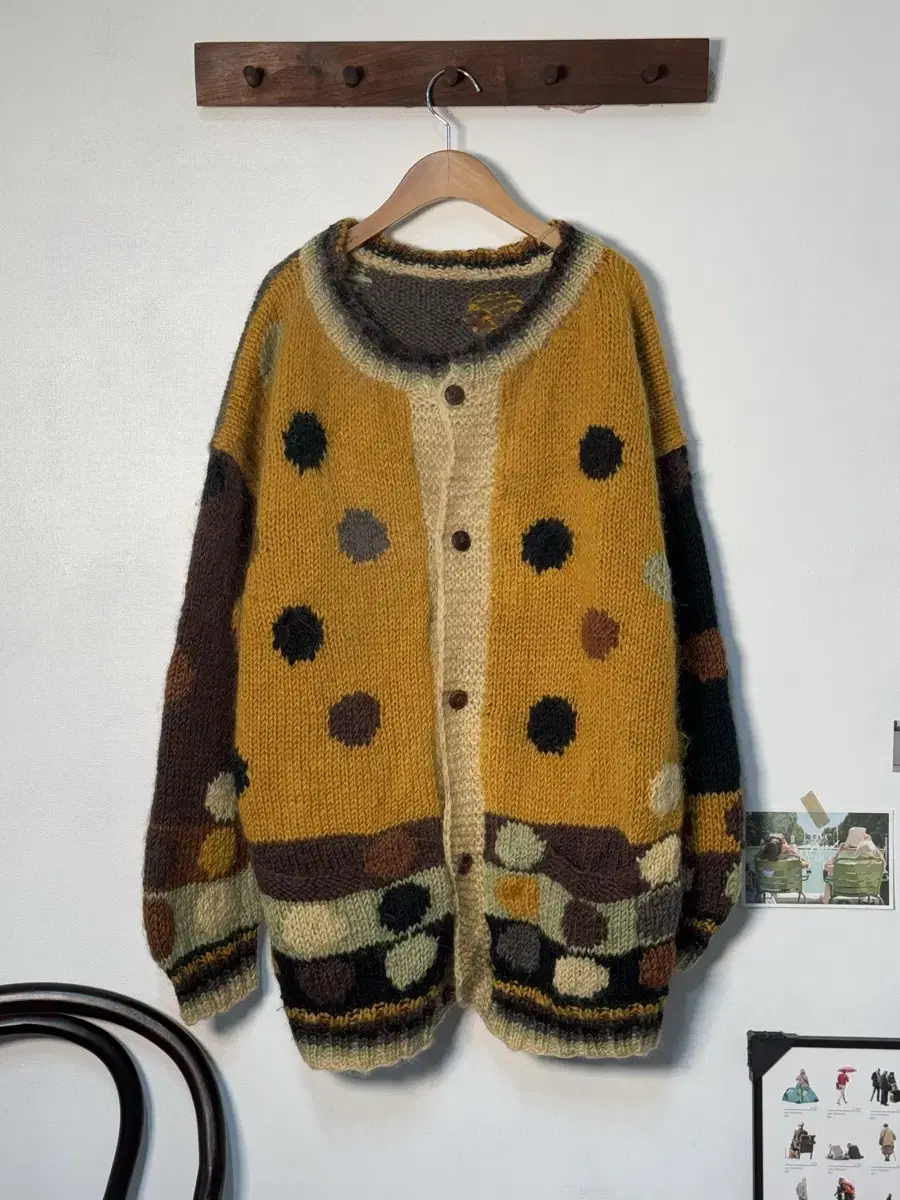 XXL/ Pattern Cardigan/N50